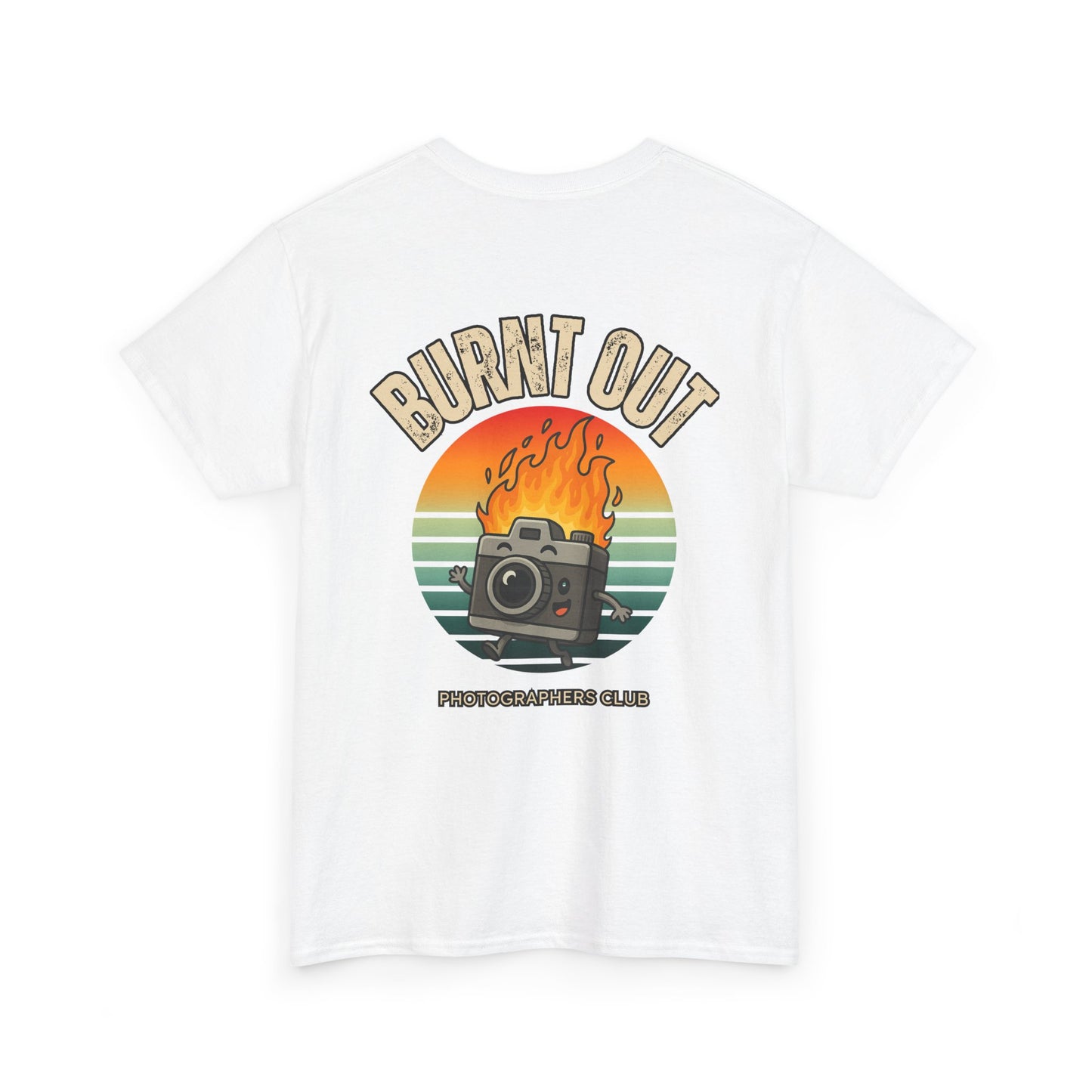 Burnt Out Photographers Cllub Cheap Tee