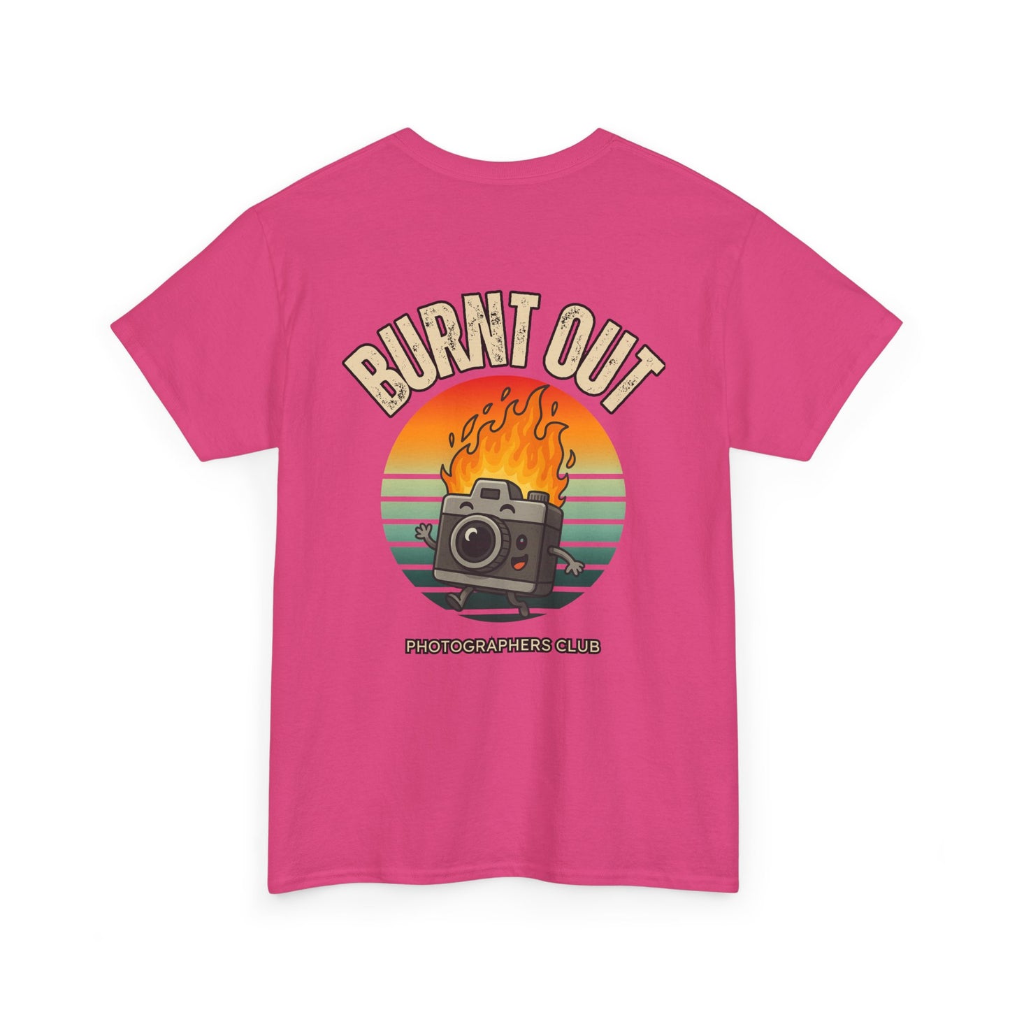 Burnt Out Photographers Cllub Cheap Tee