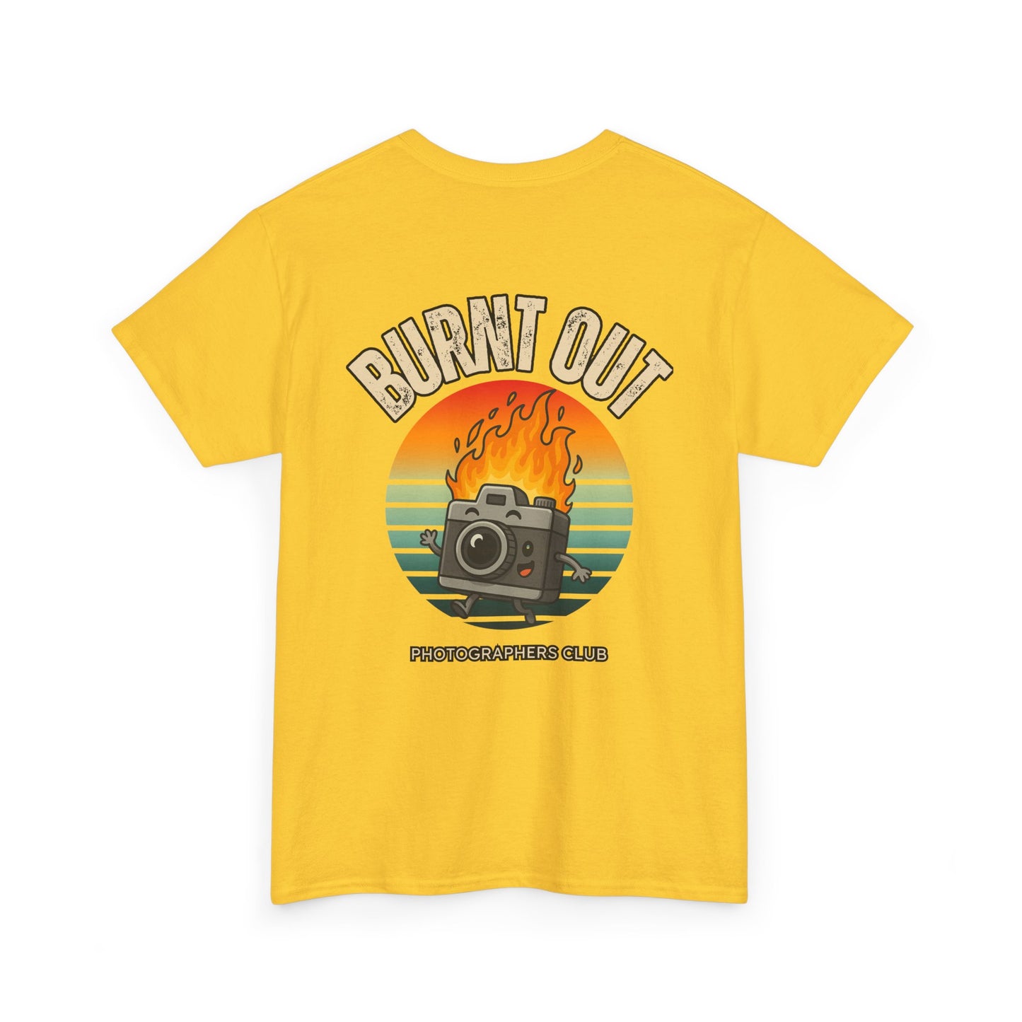 Burnt Out Photographers Cllub Cheap Tee