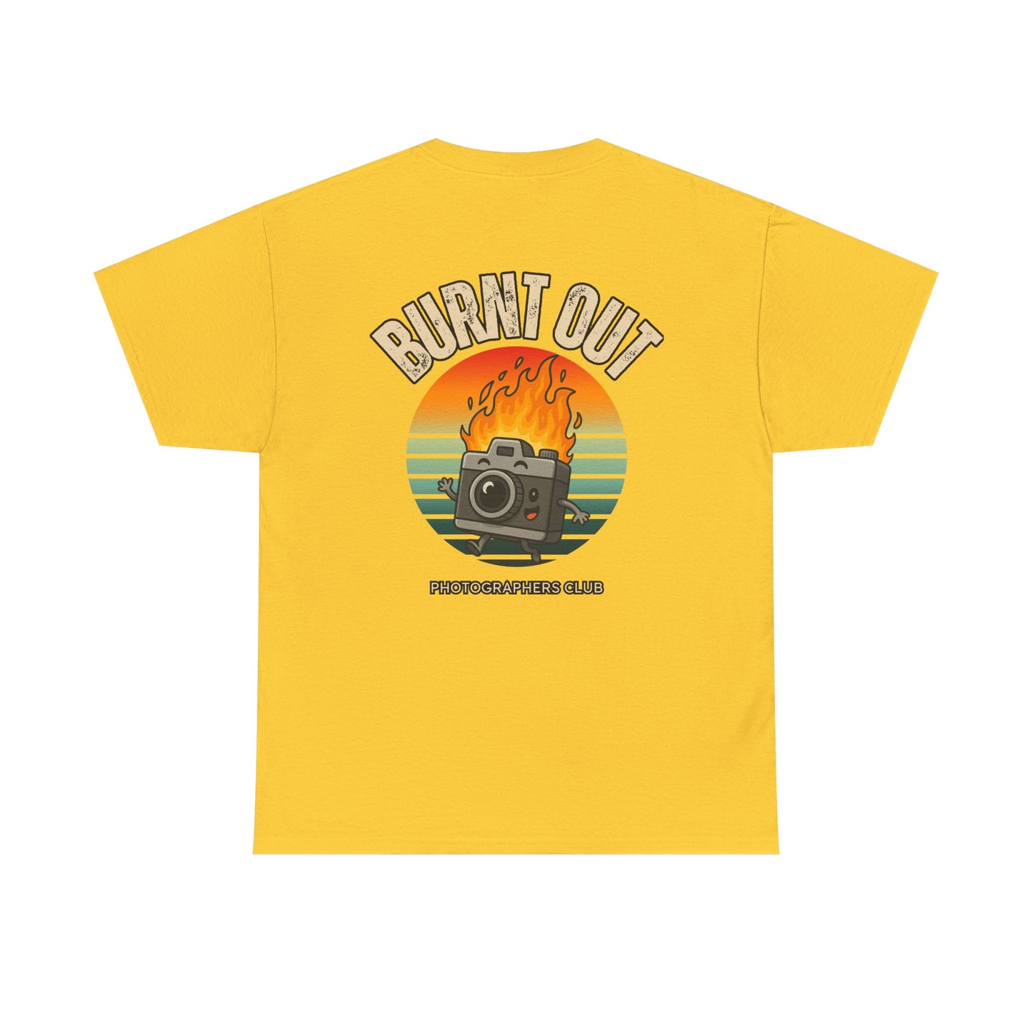 Burnt Out Photographers Cllub Cheap Tee