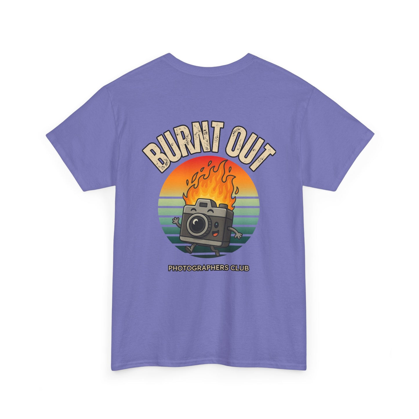 Burnt Out Photographers Cllub Cheap Tee
