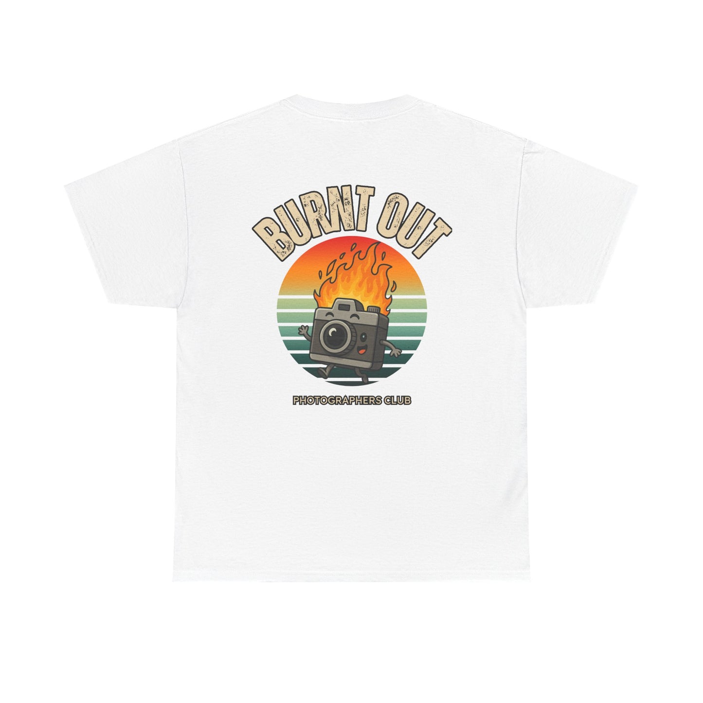 Burnt Out Photographers Cllub Cheap Tee