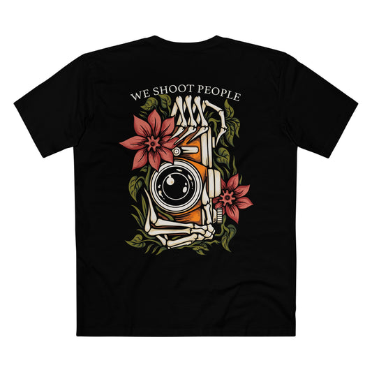 We Shoot People Camera Tee